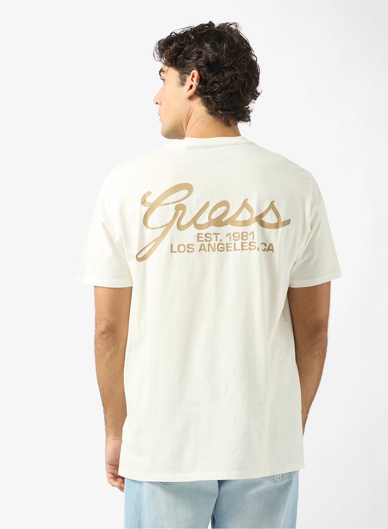 GUESS Short Sleeve Logo T-Shirt - Image 2