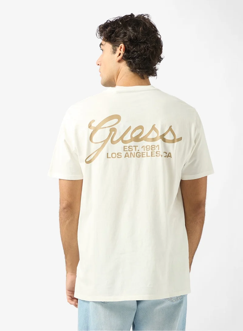 GUESS Short Sleeve Logo T-Shirt