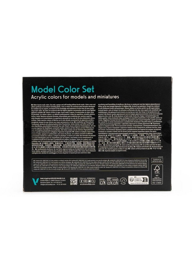 Vallejo Wwii Allied Forces Paint Set #9, 17Ml, 0.57 Fl Oz (Pack Of 16) - Image 2