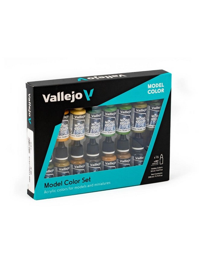 Vallejo Wwii Allied Forces Paint Set #9, 17Ml, 0.57 Fl Oz (Pack Of 16) - Image 3