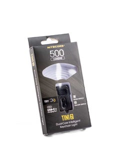 Nitecore Tini 2 Black 500 Lumen Usb-c Rechargeable Keychain Flashlight