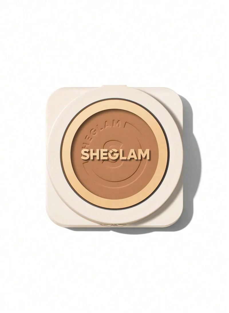 SHEGLAM Sheglam Skin-Focus High Coverage Powder Foundation-Walnut