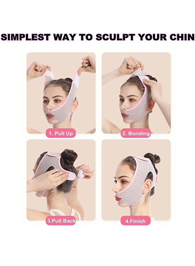 Reusable Face Strap, V Line Lifting Bandage, Beauty Face Sculpting Sleep Mask
