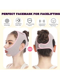 Generic Reusable Face Strap, V Line Lifting Bandage, Beauty Face Sculpting Sleep Mask  - Image 3
