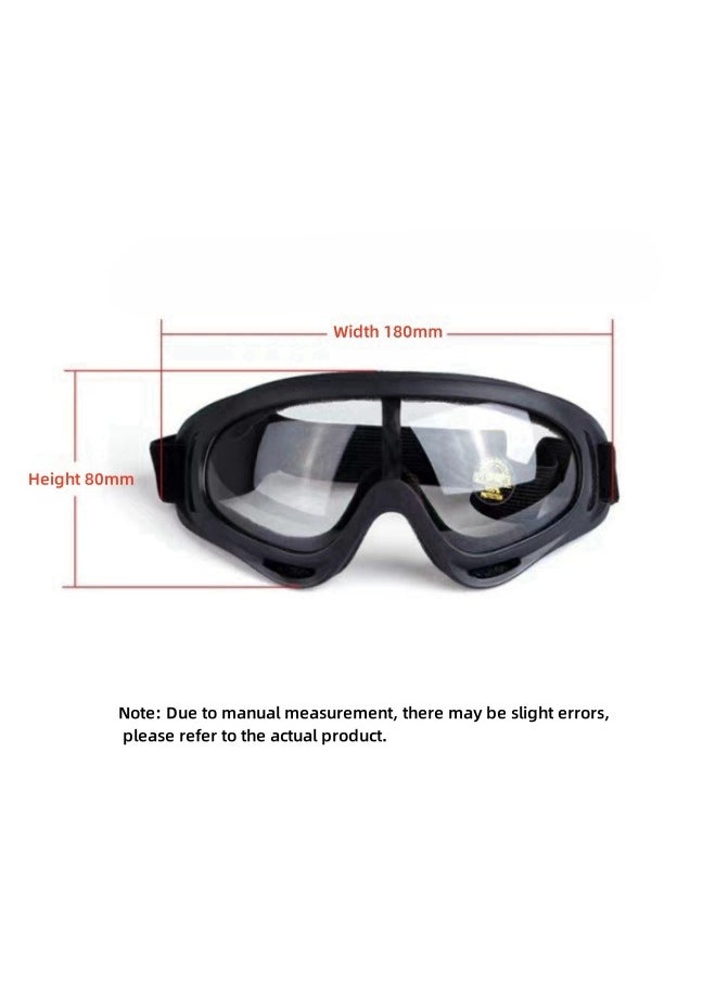 OBAOLAY Anti-Wind And Sand Goggles Cycling Goggles  Ski Goggles Outdoor Protective Glasses Full Rim Safety Goggles  - Image 3