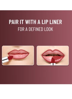 Swiss Beauty Swiss Beauty Pure Matte Lipstick Coffee 3.8g  - Image 4