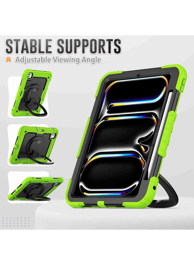 Zaboon Case For iPad Pro 11 2024 Handle Silicone Hydric PC Tablet Case with Shoulder Strap - Image 5