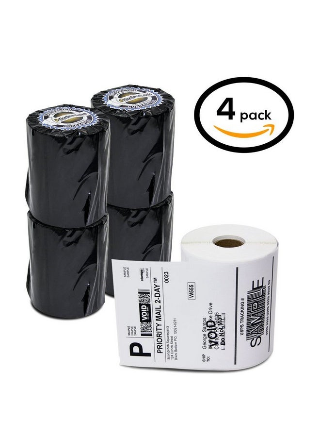 OfficeSmartLabels - 4 X 6 Inch 4Xl Internet Postage Shipping Labels Shipping Labels Compatible With 1744907 (4 Rolls 220 Labels Per Roll) - Image 1