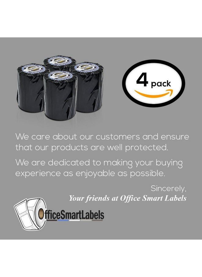 OfficeSmartLabels - 4 X 6 Inch 4Xl Internet Postage Shipping Labels Shipping Labels Compatible With 1744907 (4 Rolls 220 Labels Per Roll) - Image 1