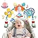 qesfir Musical Baby Stroller Arch Travel Car Seat Toys Baby Play Arch Crib Accessory Mobile for Bassinet Pram Activity Arch Bar for Babies Infants - Image 3