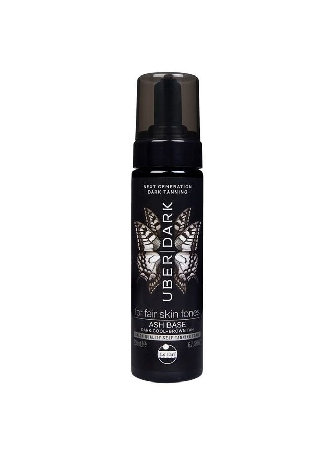 LeTan - Le Tan Uber Dark Self Tanning Foam Ash Base Dark Cool - Brown Tan 6.7 Ounce - Image 1