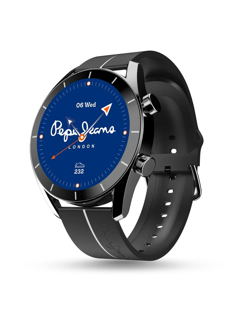 Pebble Pepe 1.39" Smartwatch for Men and Women, 600 Nits HD Display, Bluetooth Calling, Health Suite, Alarm & Notifications, Smart Calculator