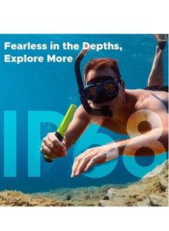 Excefore Handheld Pin pointer Fully Waterproof 360° Search Pin Pointer Wand High Sensitivity Detectors Treasure Pinpointing Finder Probe Suitable for Adults & Kids (Green)  - Image 2