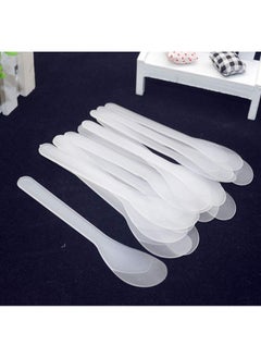 50 Pcs 5 Inch Transparent Professional Plastic Facial Cream Mask Spatula Mixing And Sampling Mask Cream Cosmetic Spoon Facial Care Diy Accessories For Beauty Product - pzsku/Z07D11EFBDF3C4D83F4DAZ/45/_/1696069526/b0ab3203-a585-492f-aef0-975290ecb34b