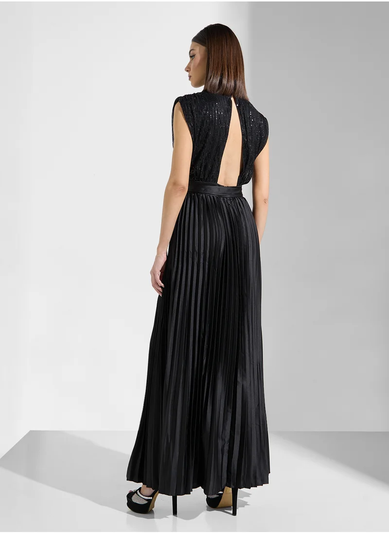 ايلا ليمتد اديشن Shimmer Dress With Pleats