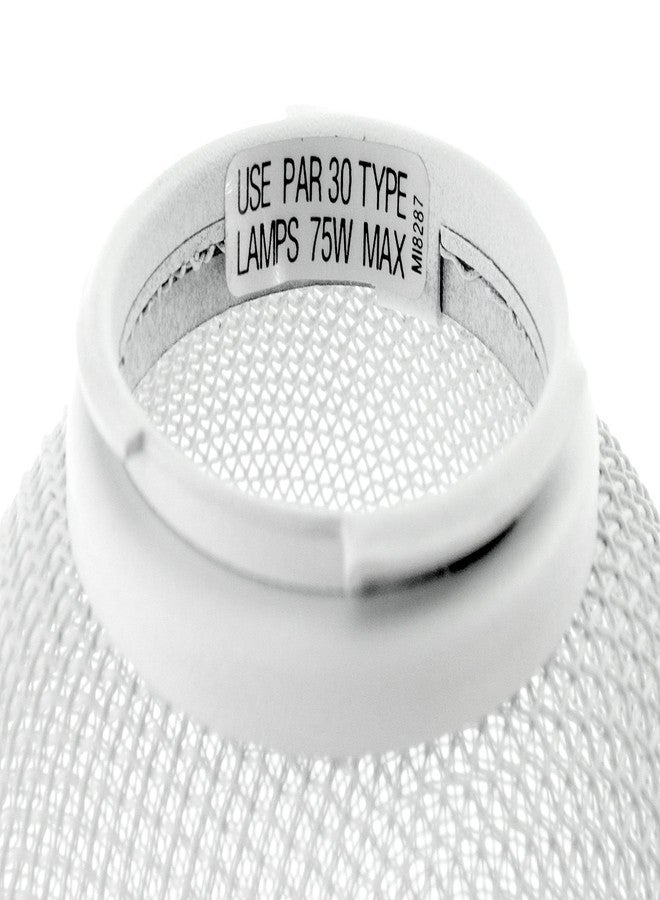 Lightolier 8239WH Lytespan Track Lighting Par-Tech Par 30 Mesh Shade, White - Image 4