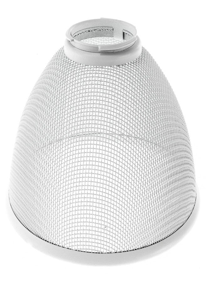 Lightolier 8239WH Lytespan Track Lighting Par-Tech Par 30 Mesh Shade, White - Image 1