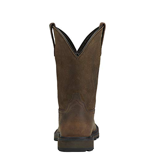 Ariat BMVY9 Mens Groundbreaker Work Boot Brown 11 Wide - Image 5