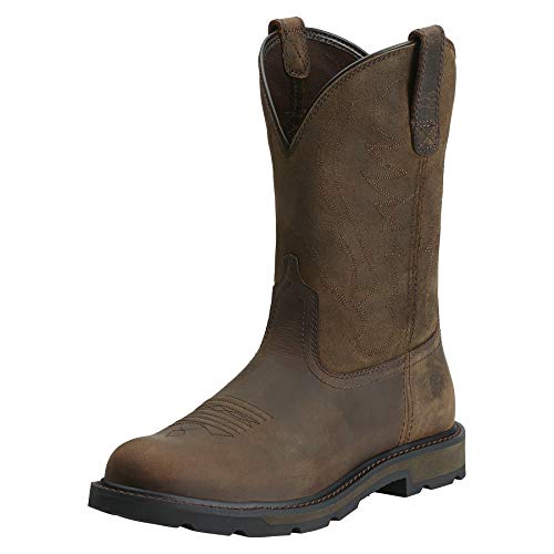 Ariat BMVY9 Mens Groundbreaker Work Boot Brown 11 Wide - Image 1