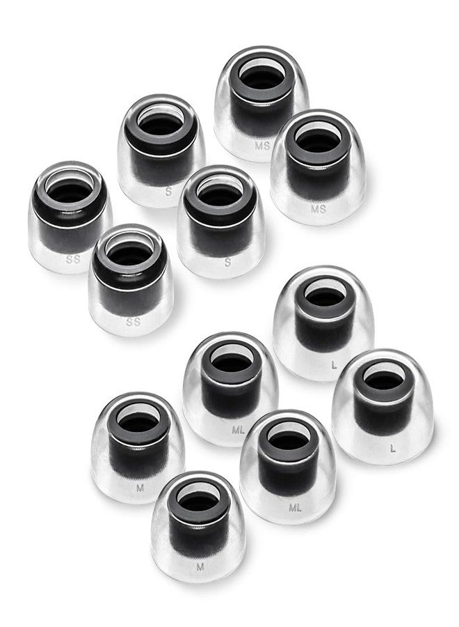 AZLA SednaEarfit Crystal for Bose Earbuds 6Pair - Bose Earbuds Replacement Tips - Ear Tips for Noise Cancelling Headphones - for Bose Quietcomfort Ultra Earbuds, Bose QC Earbuds II - Image 4