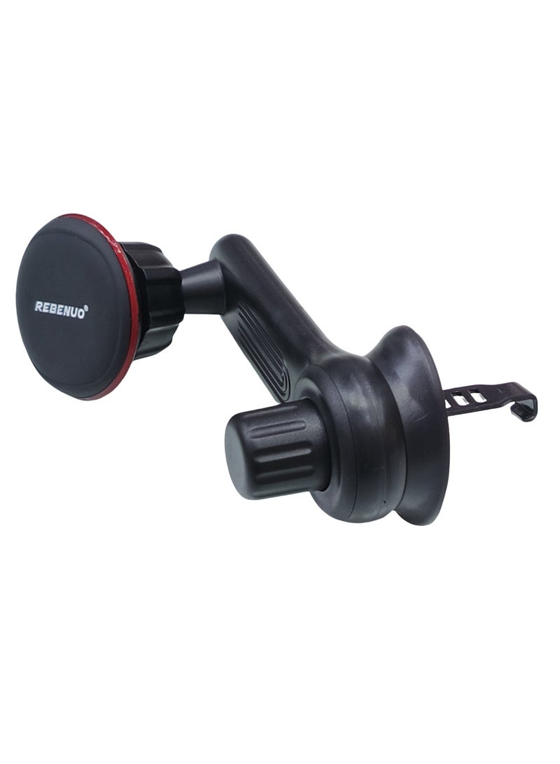 REBENUO RCP141 Magnetic Car Phone Holder for Air Vent Mounting, 360 Degree Rotation - Image 5
