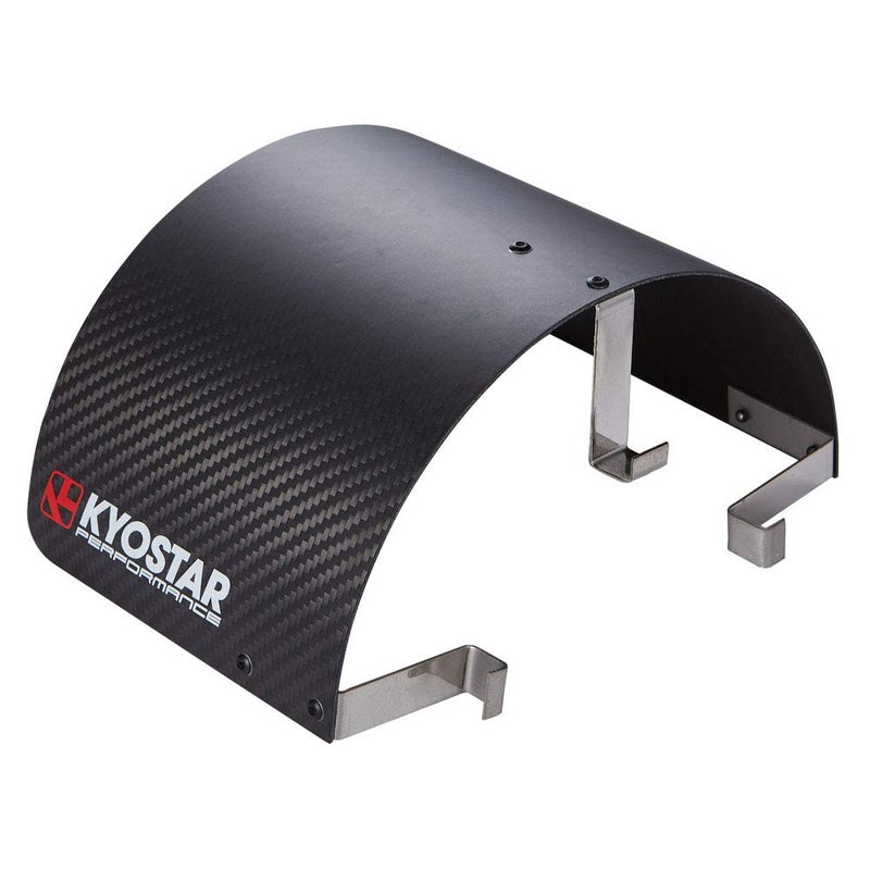 Kyostar 100% Real Carbon fiber Air Filter Heat Shield Cover Universal Air Intake Filter Cover for 2.5-3.5"" Cone Filter - Image 2