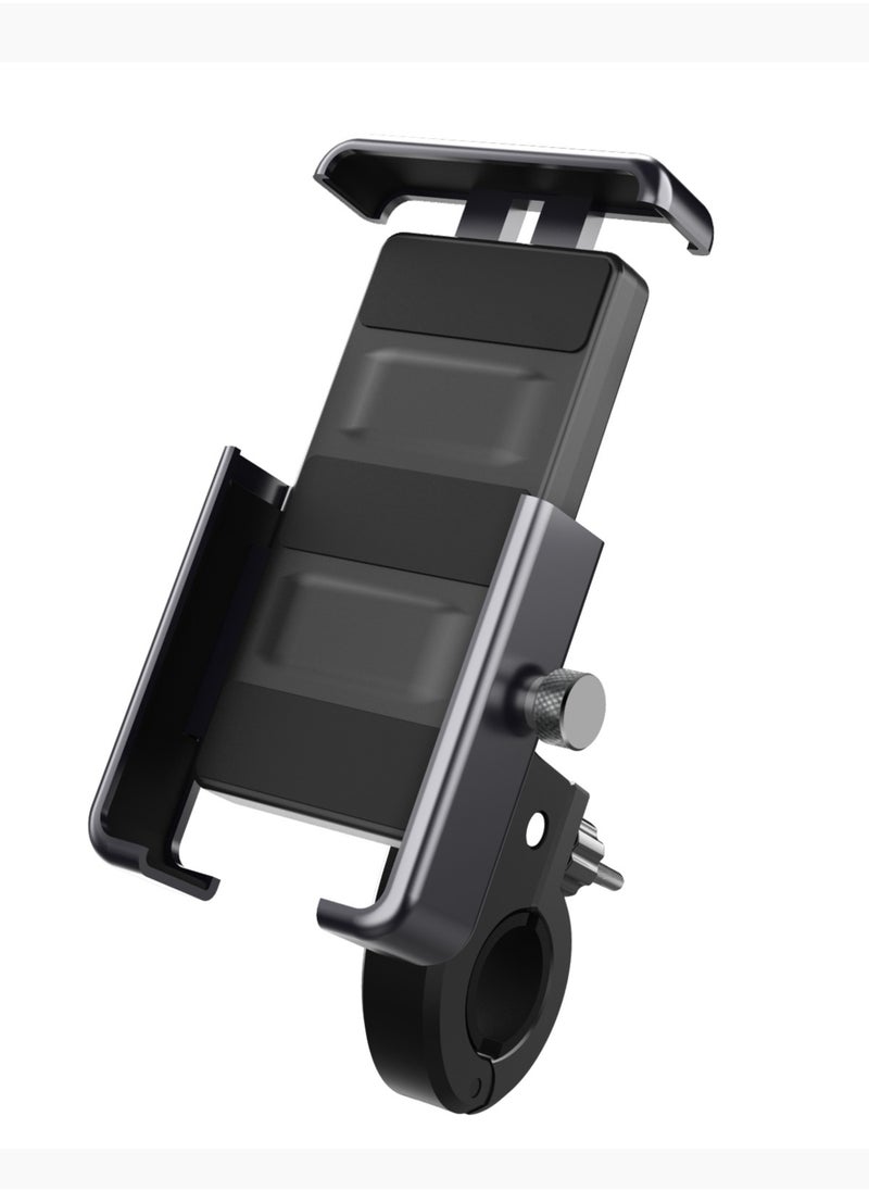 HouDeOS Phone Holder for Bike and Motorcycle Phone Mount Bicycle Cell Phone Mount Clamp for Handlebar  - Image 1