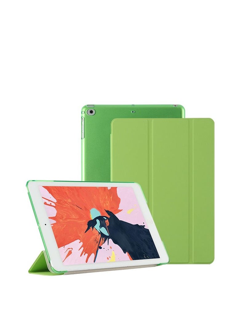 Loquat Green iPad Three Fold Intelligent Sleep Hard Shell