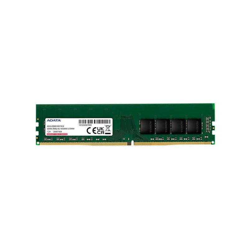 ADATA 16GB DDR4 2666MHz Desktop RAM Memory- AD4U266616G19-SGN - Image 4