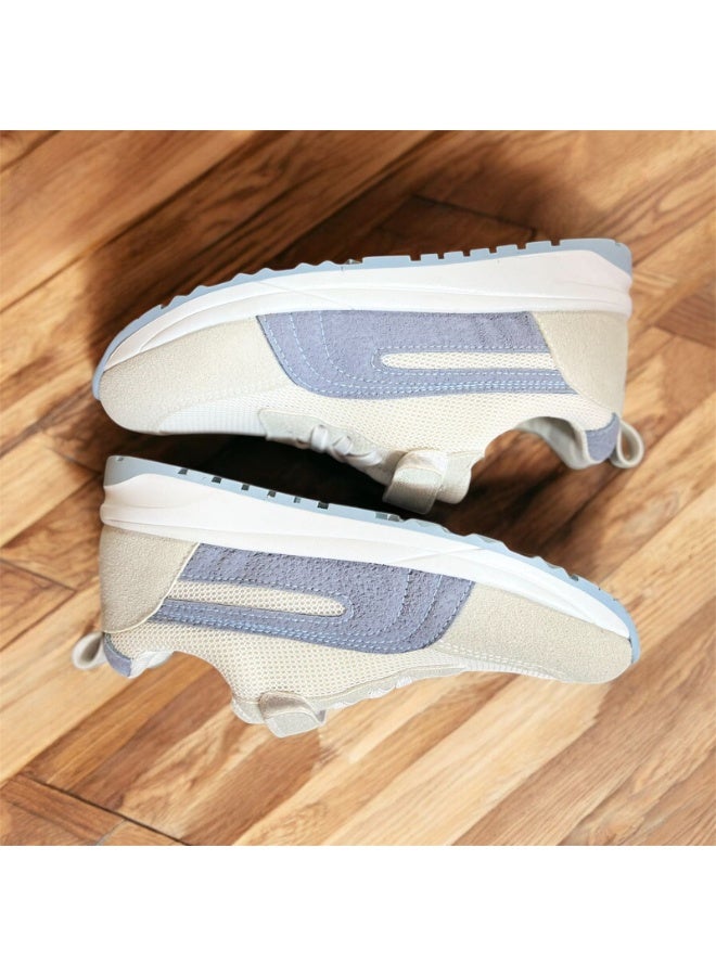 Kids Lightweight Casual Sneakers with Velcro Strap, Breathable Sole - Image 4