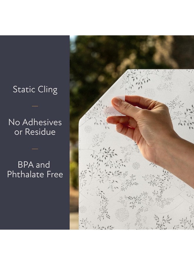 Artscape Elderberry | Decorative Privacy Window Film with Textured Glass Pattern | Non-Adhesive & UV Protection | Easy to Apply & Removable | 36 x 72 Inches | Made in USA - Image 4