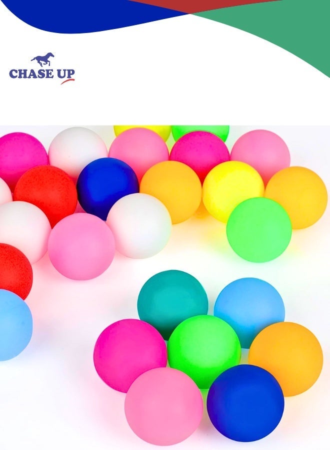 Chase Up 28 Pcs Ping Pong Balls, 40mm Table Tennis Balls, Ping Pong Balls for Game or Arts, Pong Balls for Kids, Pet Toys - Image 1