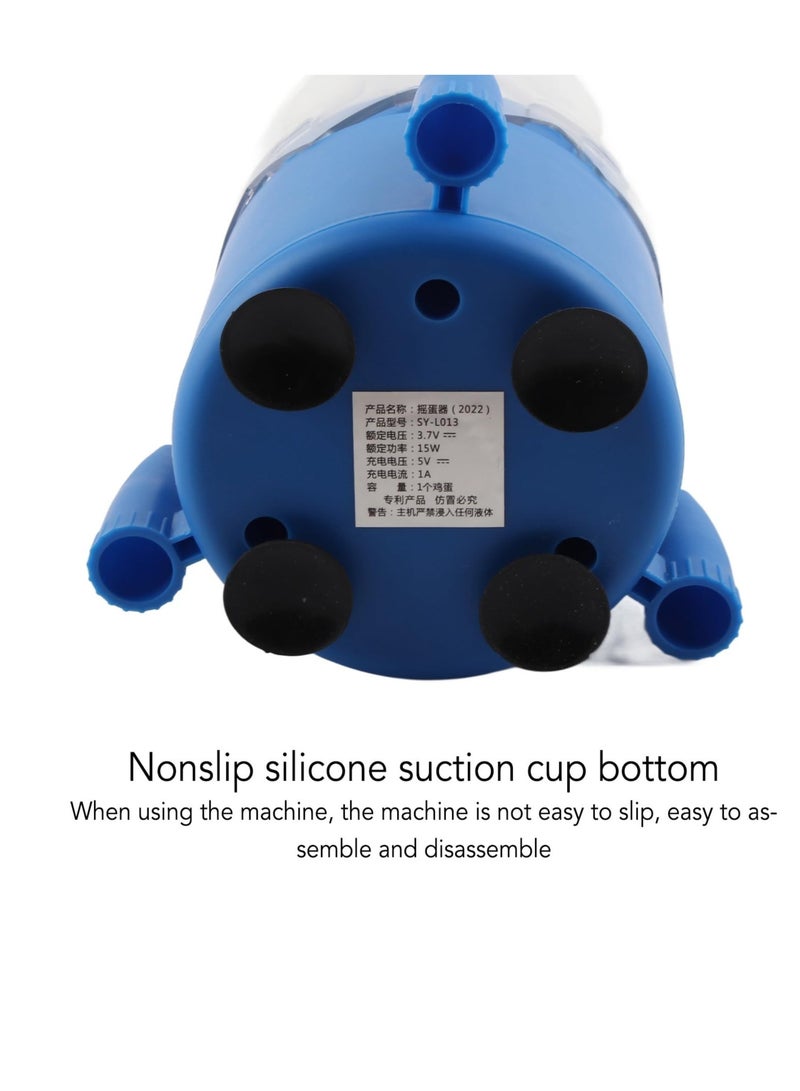 مطحنة البيض الكهربائية، مطحنة بيض محمولة لخلط البيض المغلي، محضر البيض، للطهي والخبز في المطبخ المنزلي، خلط البيض - Image 3