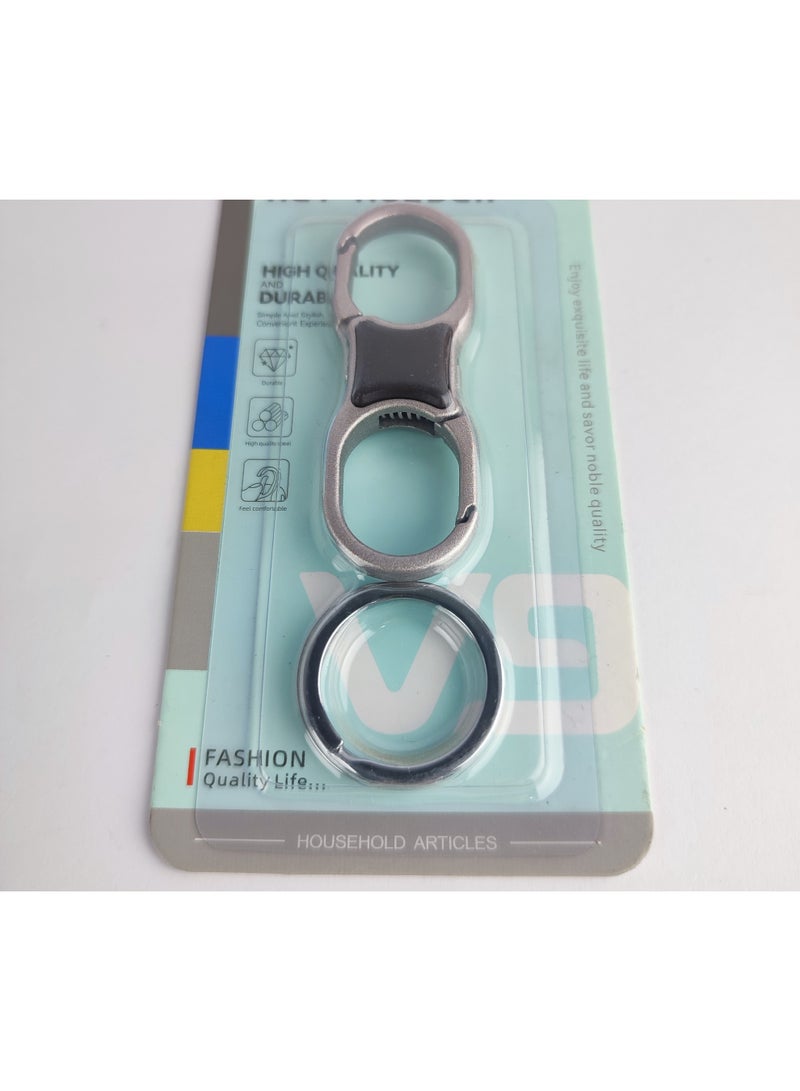 High-Quality Stainless Steel Keychain – Rust-Resistant Metal - Image 1