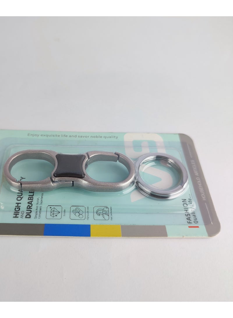 High-Quality Stainless Steel Keychain – Rust-Resistant Metal - Image 2