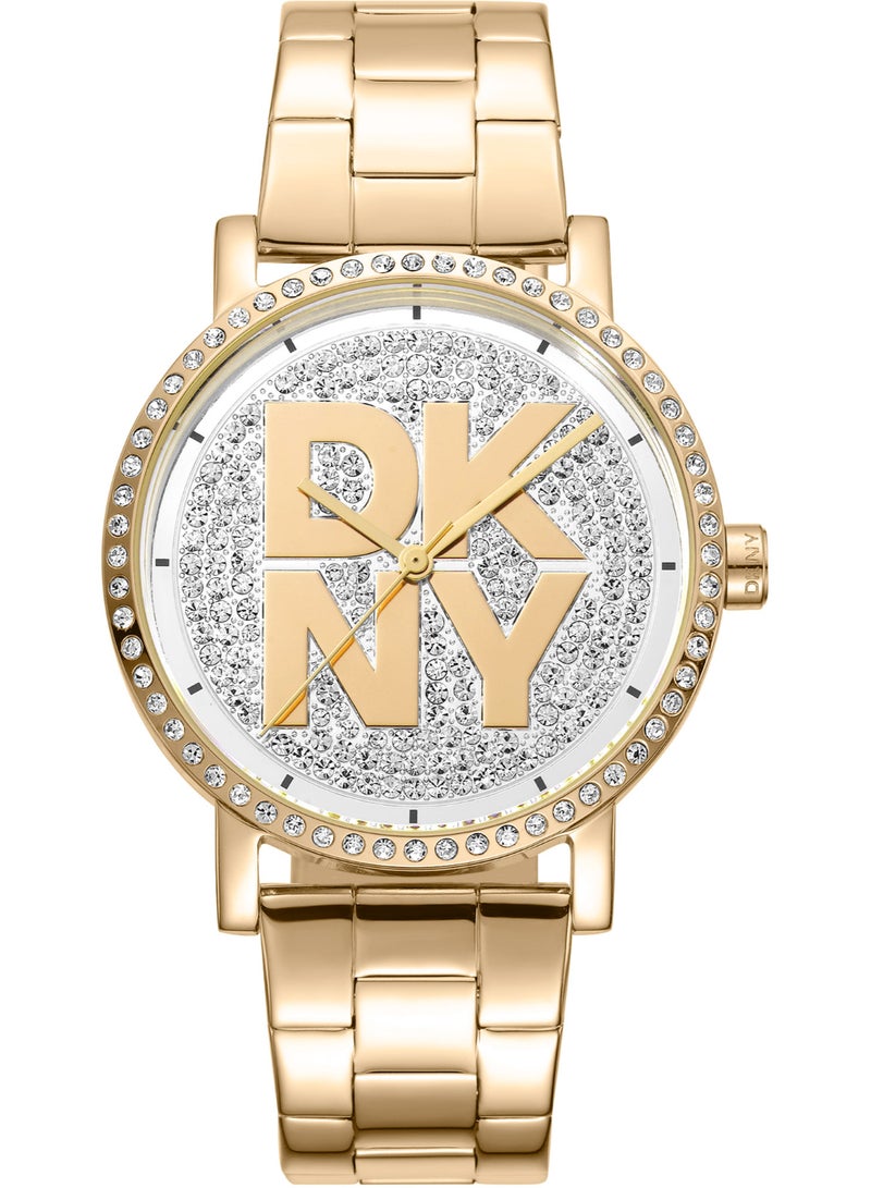 DKNY Soho Logo Dk1L035M0215 - Stainless Steel Female Quartz 3 Hands - Image 1