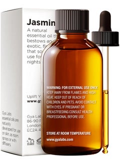 Jasmine Essential Oil For Diffuser - Huge 4 Fl Oz - 100% Pure Natural Jasmine Oil Essential Oil For Diffuser, Skin, Hair, Massages, Floral & Alluring Scent For Aromatherapy & Candle Making - pzsku/Z07D25F52BDCB05E2AFB2Z/45/_/1734437350/d00c6428-7f62-441e-9fb1-cd2c37c2dfbc