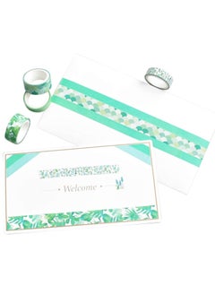 Y&D 12 Pcs Washi Tape Masking Scrapbooking Supplie Sticker Card Making Decorative Kid Colored Pattern Craft Solid Stationary DIY Decor, Scrapbook, Planner Bullet Journal Wide Gift Wrapping  - Image 4