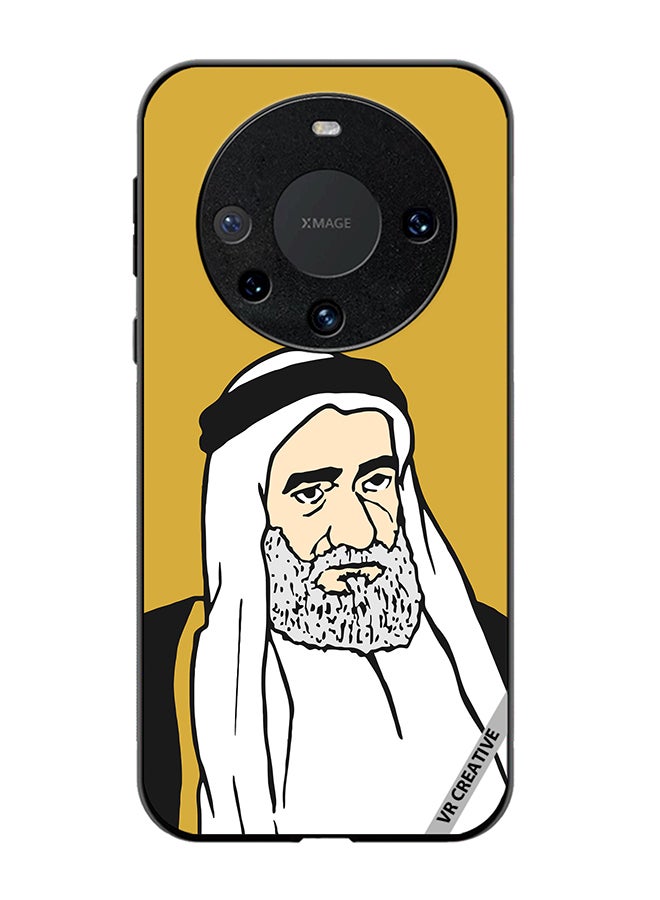 VR CREATIVE Protective Case Cover For Huawei Mate 60 Sheikh Mohammed Bin Hamad Al Sharqi Design Multicolour - Image 1