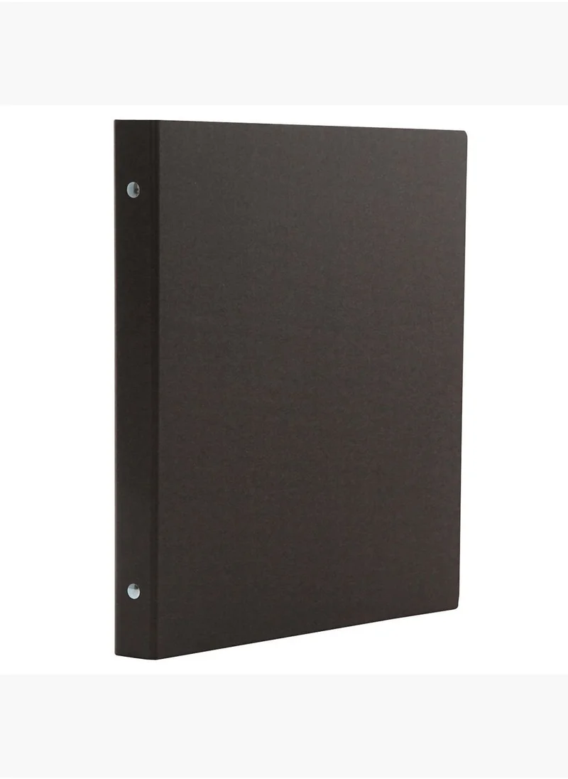 MUJI Binder, 26 Rings, B5, Dark Grey