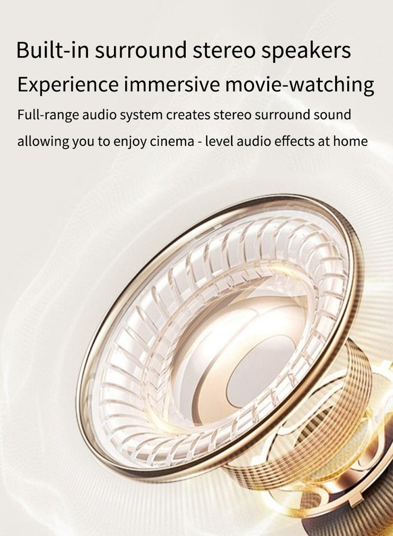 Portable Projector,Best Full HD Android Smart Mini Portable Projector with WiFi & Bluetooth | Home Movie Phone Projector - Image 2