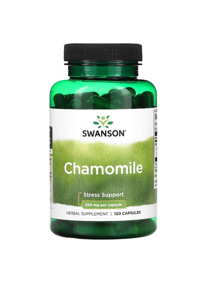 SWANSON Swanson, Chamomile , 350 mg , 120 Capsules  - Image 1