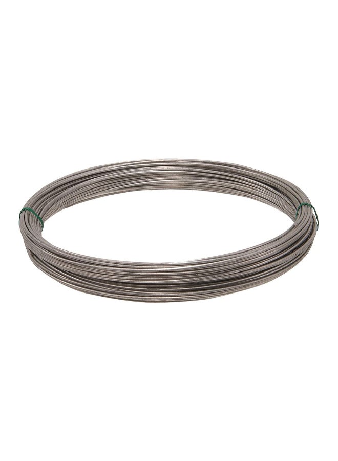 Hillman 122065 Galvanized Solid Wire 14 Gauge 100 Ft Coil - Image 1