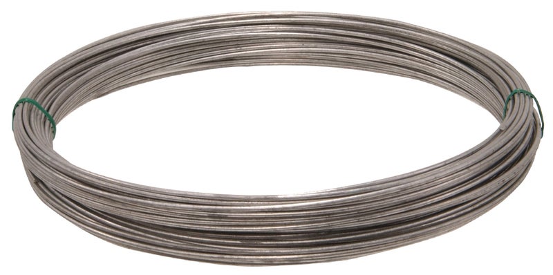 Hillman 122065 Galvanized Solid Wire 14 Gauge 100 Ft Coil - Image 1
