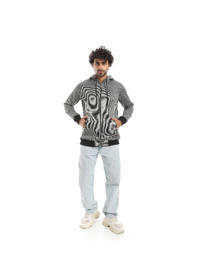 سيزار هودي رجالي بسحاب - Image 4