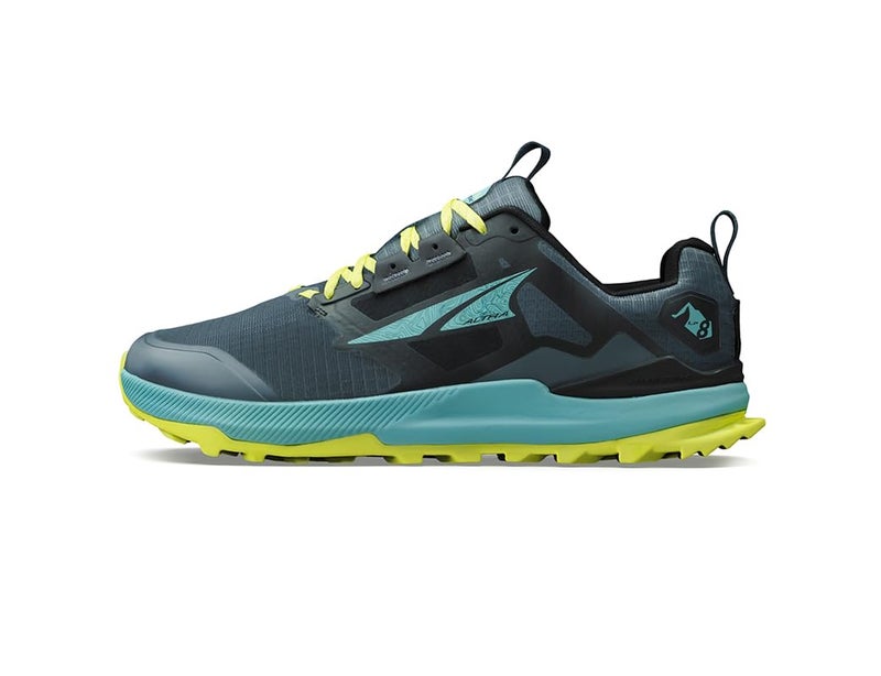 ALTRA Men's Lone Peak 8 Trail Running Shoe, Black/Green, 11