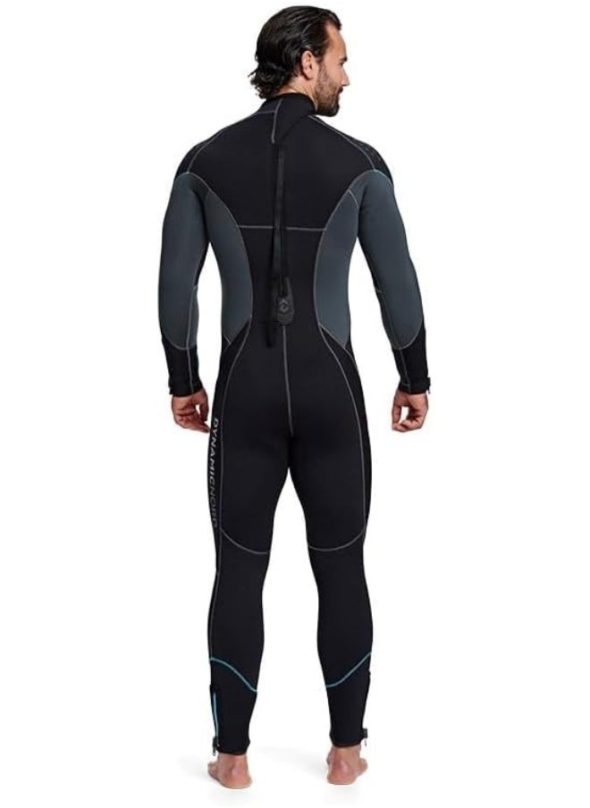 DYNAMICNORD DYNAMIC NORD diving FULLSUIT MEN 3MM SP-31 BLACK/BLUE  - Image 4