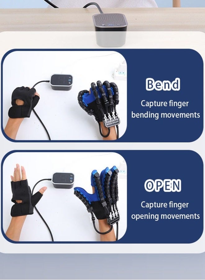 Beauenty Robot Gloves Hand Stroke Recovery Equipment Hand Dysfunction Patient Training Device Stroke Hemiplegia Finger Orthosis for Long Term Relief Finger Cramps - Image 4
