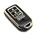 FEYOUN Key Fob Cover Compatible with Honda Accord Civic CRV Insight Passport Pilot Smart 5 Buttons TPU Remote Keyless Key Fob Case Protection Shell Accessories Black - Image 2