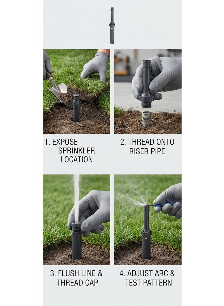 رينبيرد رشاشات Rainbird المنبثقة برأس الرش - Image 2